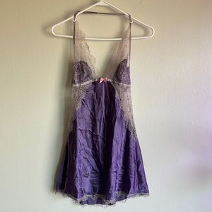 Victoria’s Secret Purple Satin Nightie
